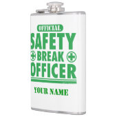 Personeel voor veiligheidsonderzoek heupfles (Links)