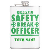 Personeel voor veiligheidsonderzoek heupfles (Voorkant)