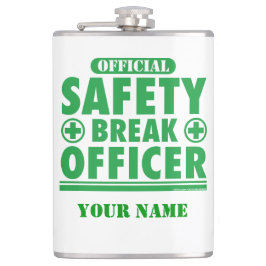 Personeel voor veiligheidsonderzoek heupfles