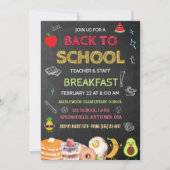 Personeel Waardering Ontbijt Uitnodigingen voor Do (Voorkant)