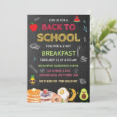 Personeel Waardering Ontbijt Uitnodigingen voor Do (Staand voorkant)