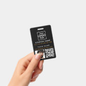 Personeels-ID Foto QR-code Aangepaste ID-afdrukken Badge (Handheld)