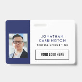 Personeels-ID met aangepaste foto, logo en badge (Voorzijde)