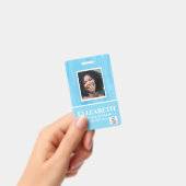 Personeels-pas VIP Waterverf Abstracts Badge (Handheld)