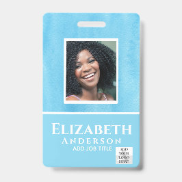 Personeels-pas VIP Waterverf Abstracts Badge