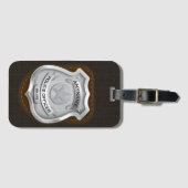 Personeelsagent Sheriff Cop NAME Badge Bagagelabel (Voorkant (horizontaal))