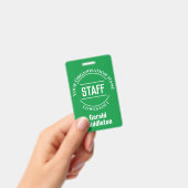 Personeelsbadge Badge (Handheld)