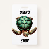  personeelsbadge personaliseren badge (Voorkant)