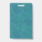 Personeelsbadge vrijwilliger Teal Badge (Achterkant)