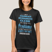 personeelsbediende t-shirt (Voorkant)