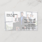 Personeelsbeheer Visitekaartje (Achterkant)