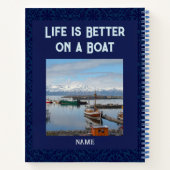 Personeelsbeloningen voor vader notitieboek (Achterkant)