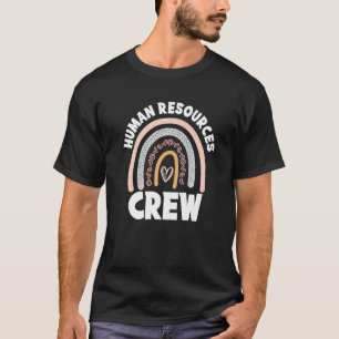 Personeelsbemanning HR Stuff Medewerker Team Boho  T-shirt