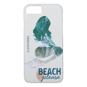 Personeelsbeugel Gelieve Mermaid Funny te citeren iPhone 8/7 Hoesje