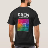 Personeelsbudget dubbelzijdig afdrukken Mannen T-shirt (Achterkant)