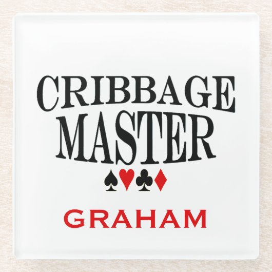 Personeelsdelictmaster Glazen Onderzetter (Voorkant)