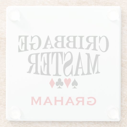 Personeelsdelictmaster Glazen Onderzetter (Achterkant)