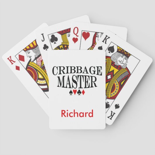 Personeelsdelictmaster Pokerkaarten (Achterkant)