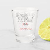 Personeelsdelictmaster Shot Glas (Achterkant)