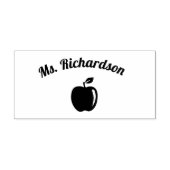 Personeelsdocent Apple Rubberstempel (Afrduk)