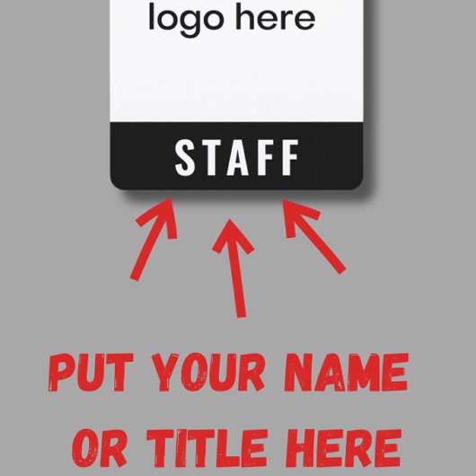 Personeelsevenement Badge