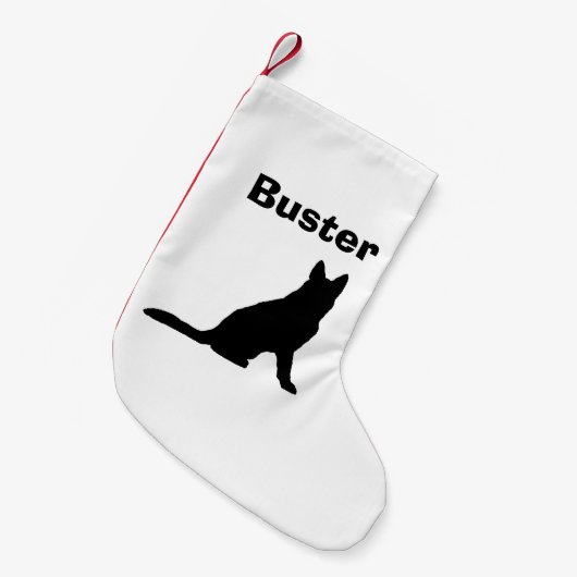 Personeelsformatie Duitse herder Stocking Kleine Kerstsok (Voorkant (Hangend))