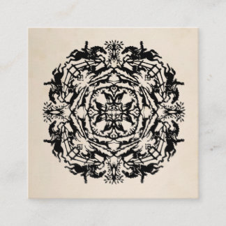 Personeelsformatie Equestrian Kaleidoscoop Vierkante Visitekaartje