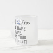 Personeelsformatie Matglas Koffiemok (Voorkant links)