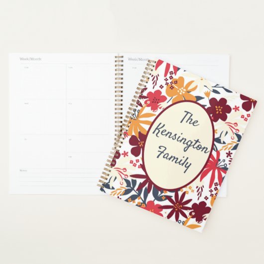Personeelsformatie voor Bohemienfamilie Planner (Display)