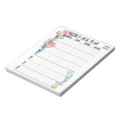 Personeelsformatie wekelijks notitieblok (Linkerzijde)