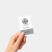 Personeelsfoto ID-badge pas Badge (Handheld)