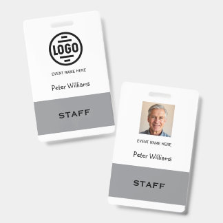 Personeelsfoto ID-badge pas Badge