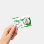 Personeelsfoto ID-badge voor docenten Badge (Handheld)