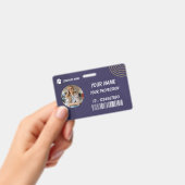 Personeelsfoto ID-badge voor docenten Badge (Handheld)