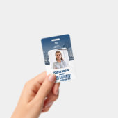Personeelsfoto ID-badge voor docenten Badge (Handheld)