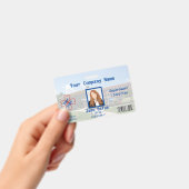 Personeelsfoto-ID, bedrijfs/campus fotobarcode Badge (Handheld)