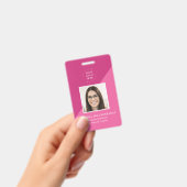 Personeelsfoto ID-bedrijfsbadge Badge (Handheld)
