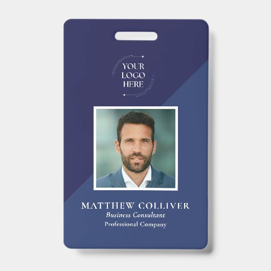 Personeelsfoto ID-bedrijfsbadge Badge (Voorzijde)