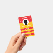 Personeelsfoto id bedrijfsbeveiligingsbadge badge (Handheld)
