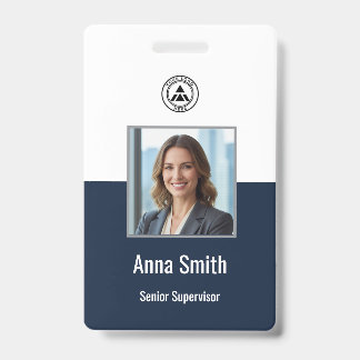 Personeelsfoto ID-bedrijfsbeveiligingsbadge Badge