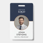 Personeelsfoto ID Chevronpatroon Badge (Voorzijde)