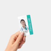 Personeelsfoto-ID met aangepaste details Badge (Handheld)