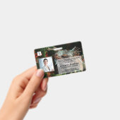 Personeelsfoto Naam Logo Streepjescode Zakelijk Ba Badge (Handheld)