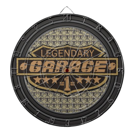 Personeelsgarage Dartbord (Voorkant)