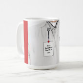 Personeelsgeneeskundige apotheker koffiemok (Voorkant links)