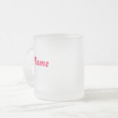 PERSONEELSGROEPEN VAN DE VERENIGDE STATEN MATGLAS KOFFIEMOK (Voorkant links)