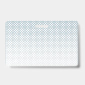 Personeelskaart | Aangepaste tekst en kleur Basic Badge (Achterkant)