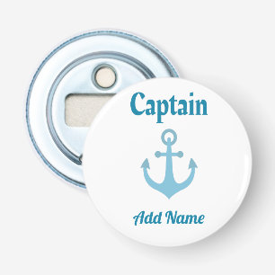 Personeelskapitein Anchor Button Flesopener