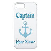 Personeelskapitein Anchor Case-Mate iPhone Case (Achterkant)