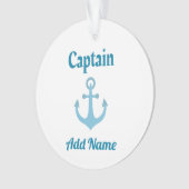 Personeelskapitein Anchor Ornament (voorkant)